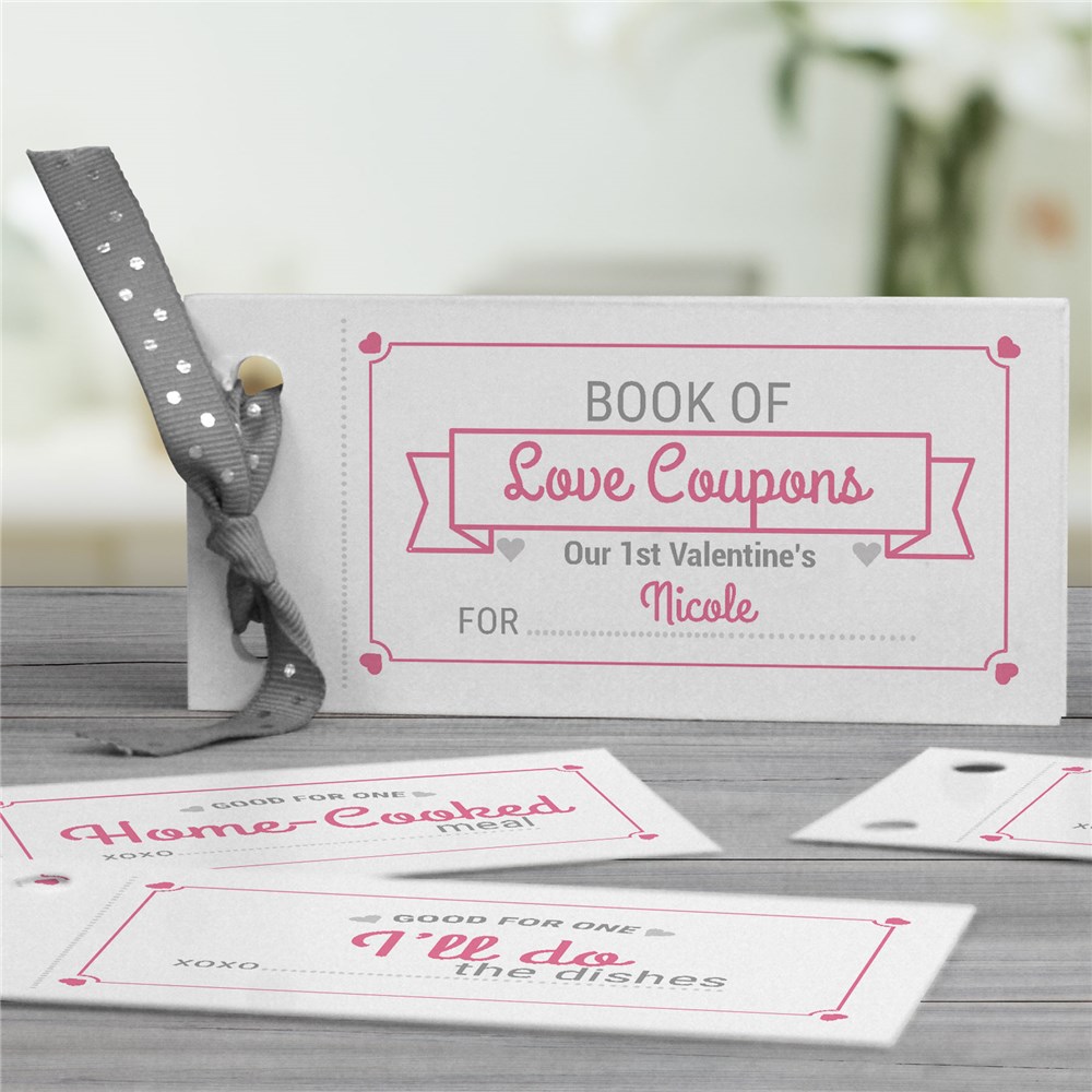 personalized love coupon book