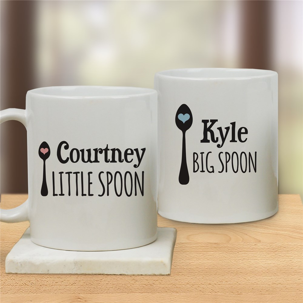 Big Spoon Little Spoon Coffee Mugs