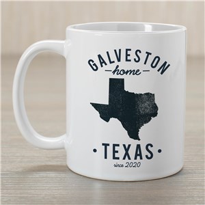Personalized State Pride Mug | Customizable Coffee Mugs