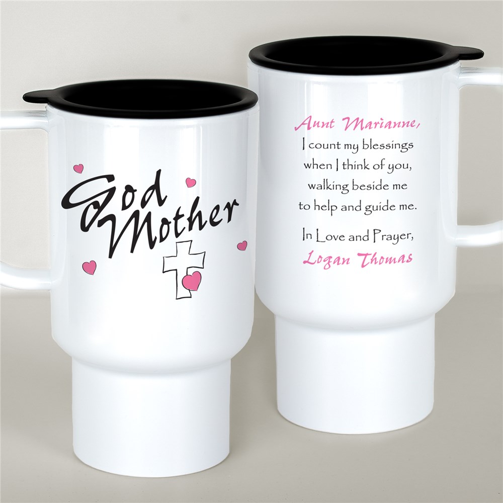 Personalized Godmother Travel Mug T210810