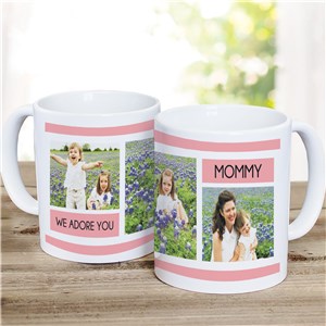 Personalized Photo Collage Mug for Her | Mothers Day Mugs