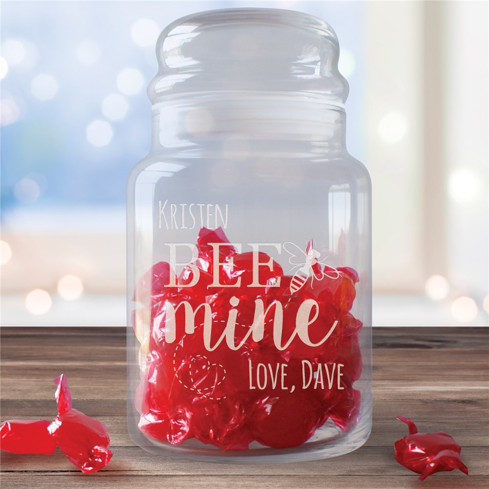 Personalized Treat Jar for Valentines | Personalized Valentines Gifts For Kids