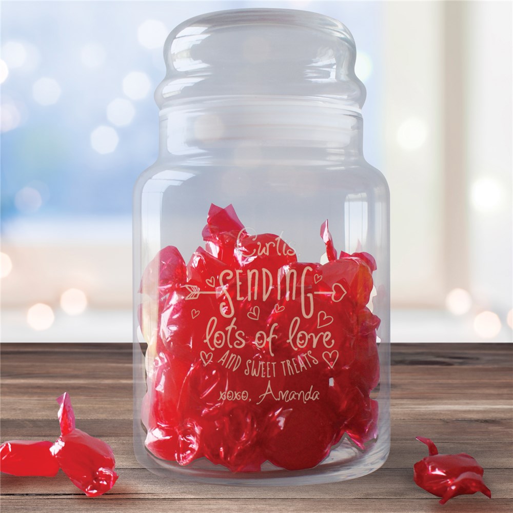 Personalized Valentine's Gifts | Personalized Treat Jar