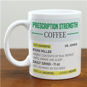 Personalized Prescription Strength Coffee Mug 2142170