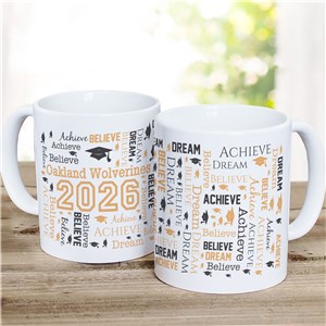 Personalized Graduation Coffee Mug