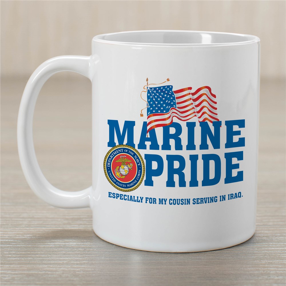 Military Pride Personalized Coffee Mug GiftsForYouNow