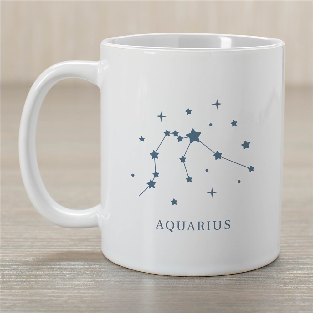 Personalized Zodiac Star Signs Mug