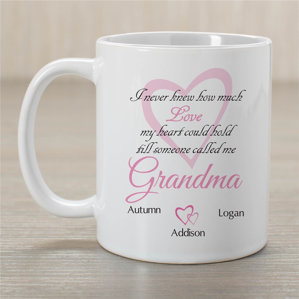 How Much Love Personalized Mug | Personalized Gifts For Grandma