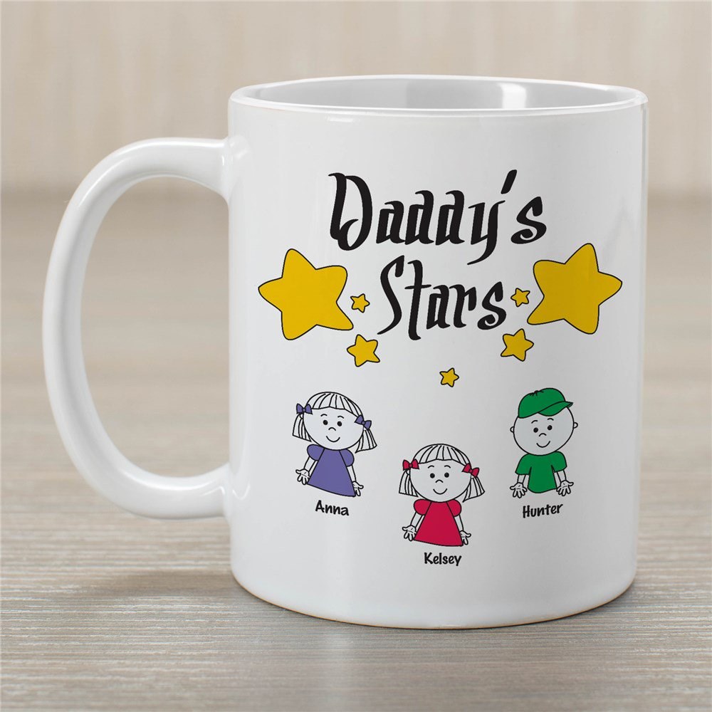 My Stars Personalized Father's Day Coffee Mug | Personalized Mugs For Dad