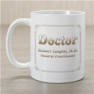 Personalized Doctor Coffee Mug | GiftsForYouNow