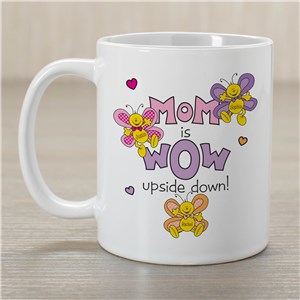 Mom is Wow Mug | Customizable Coffee Mugs