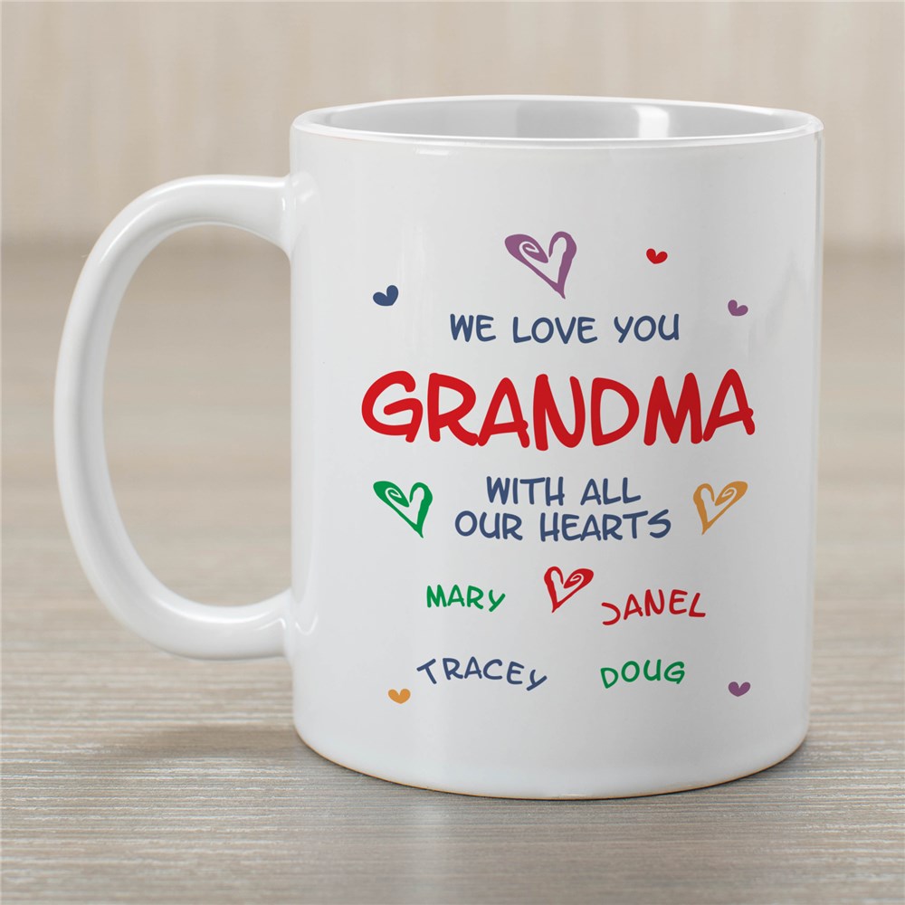 All Our Hearts Mug | Grandma Gifts