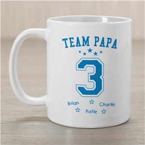 Personalized Team Dad Mug | Custom Mug