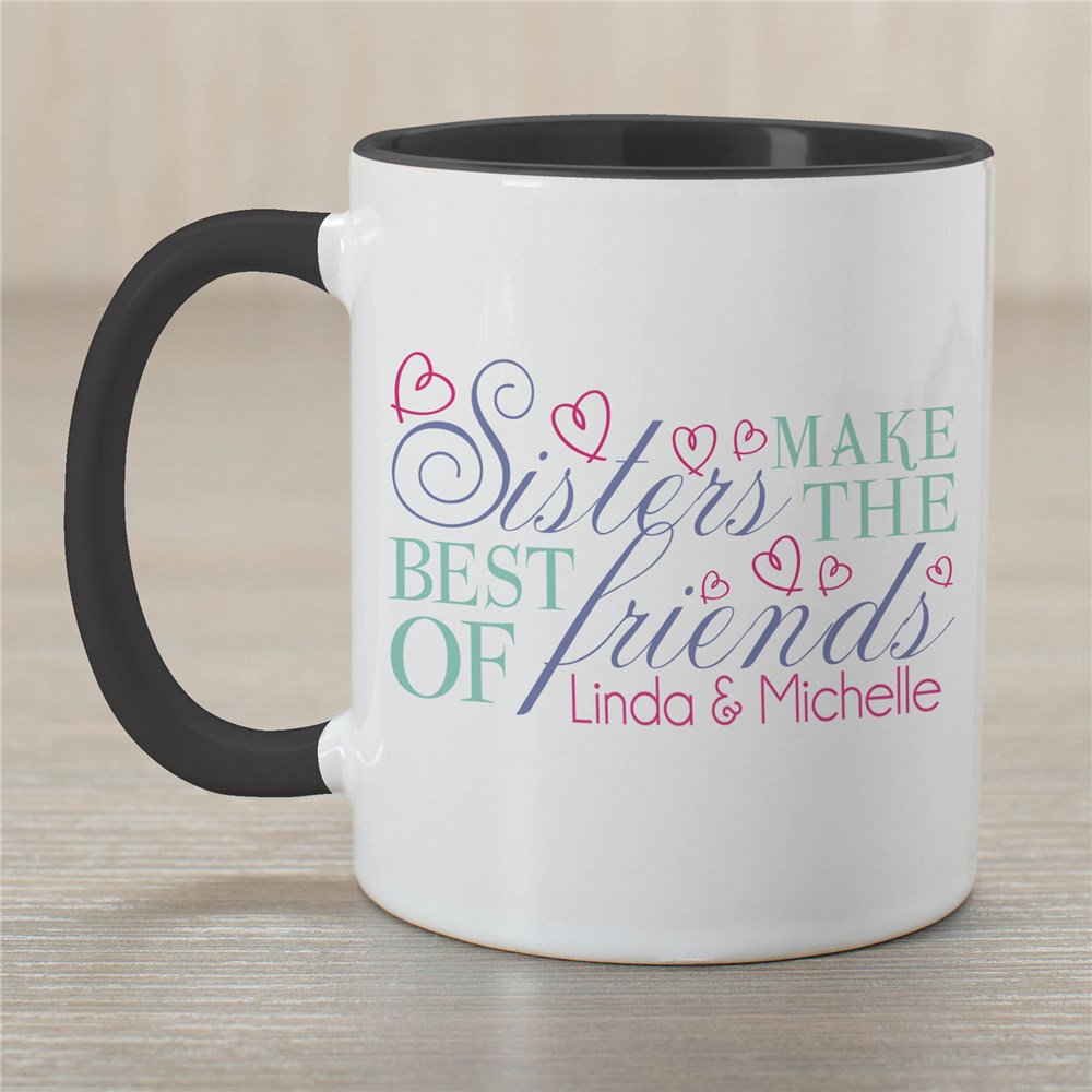 Custom Printed Sister Mug GiftsForYouNow