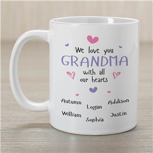 Personalized Grandma Mug | Personalized Gifts For Grandma