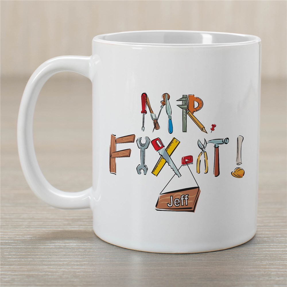 Mr. Fix-It Tools Coffee Mug | Customizable Coffee Mugs