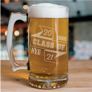 Class Of Graduation Beer Mug | Graduation Cups Personalized