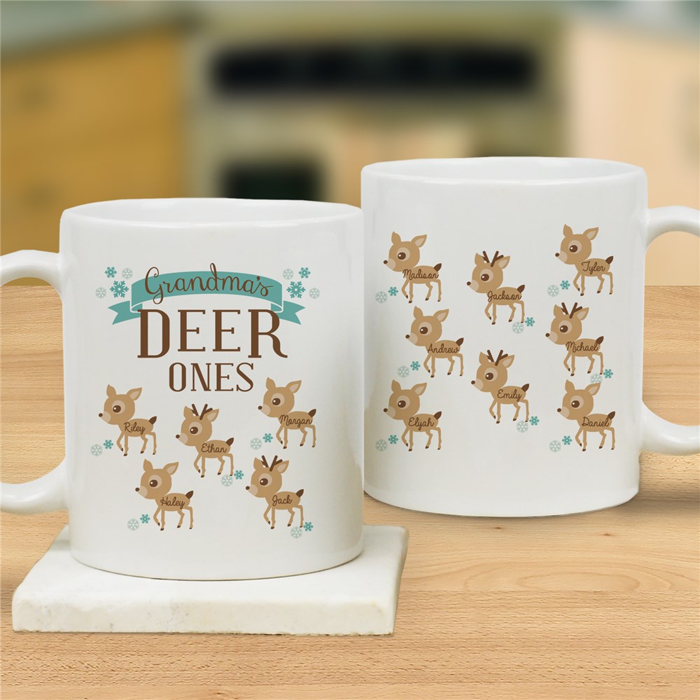 Deer Ones Personalized Mug GiftsForYouNow
