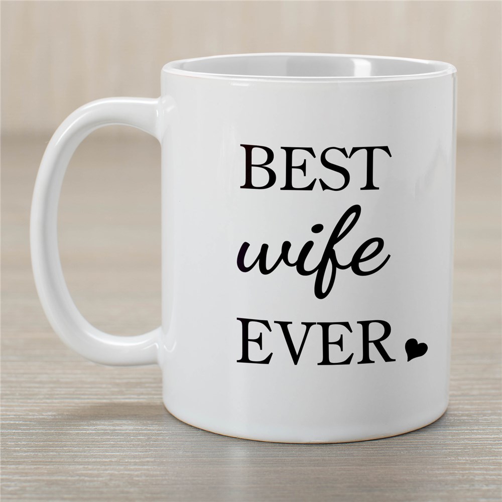 Personalized Best Ever Coffee Mug | Personalized Valentines Day Gifts For Her
