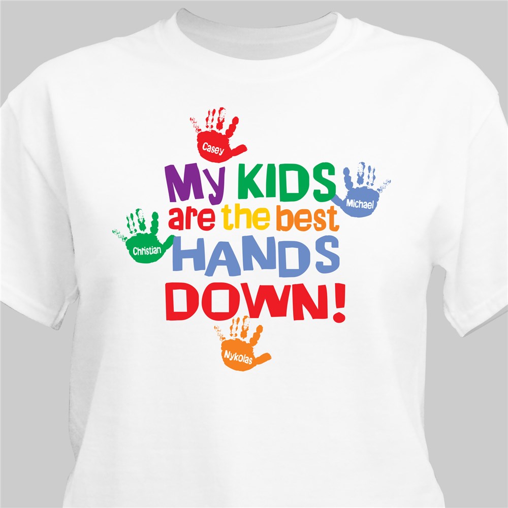 Best Hands Down Personalized T-Shirt | Personalized T-Shirts