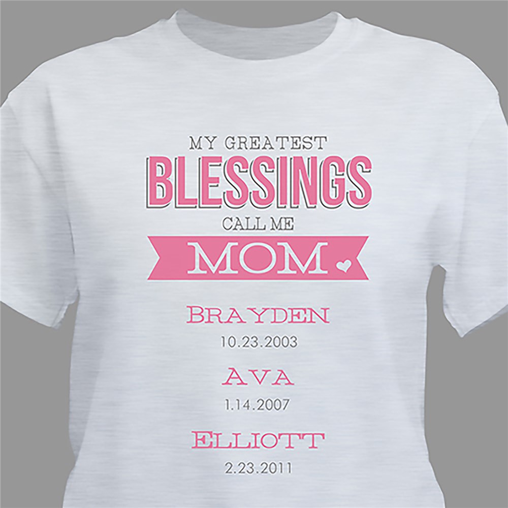 Personalized T-Shirt for Mom