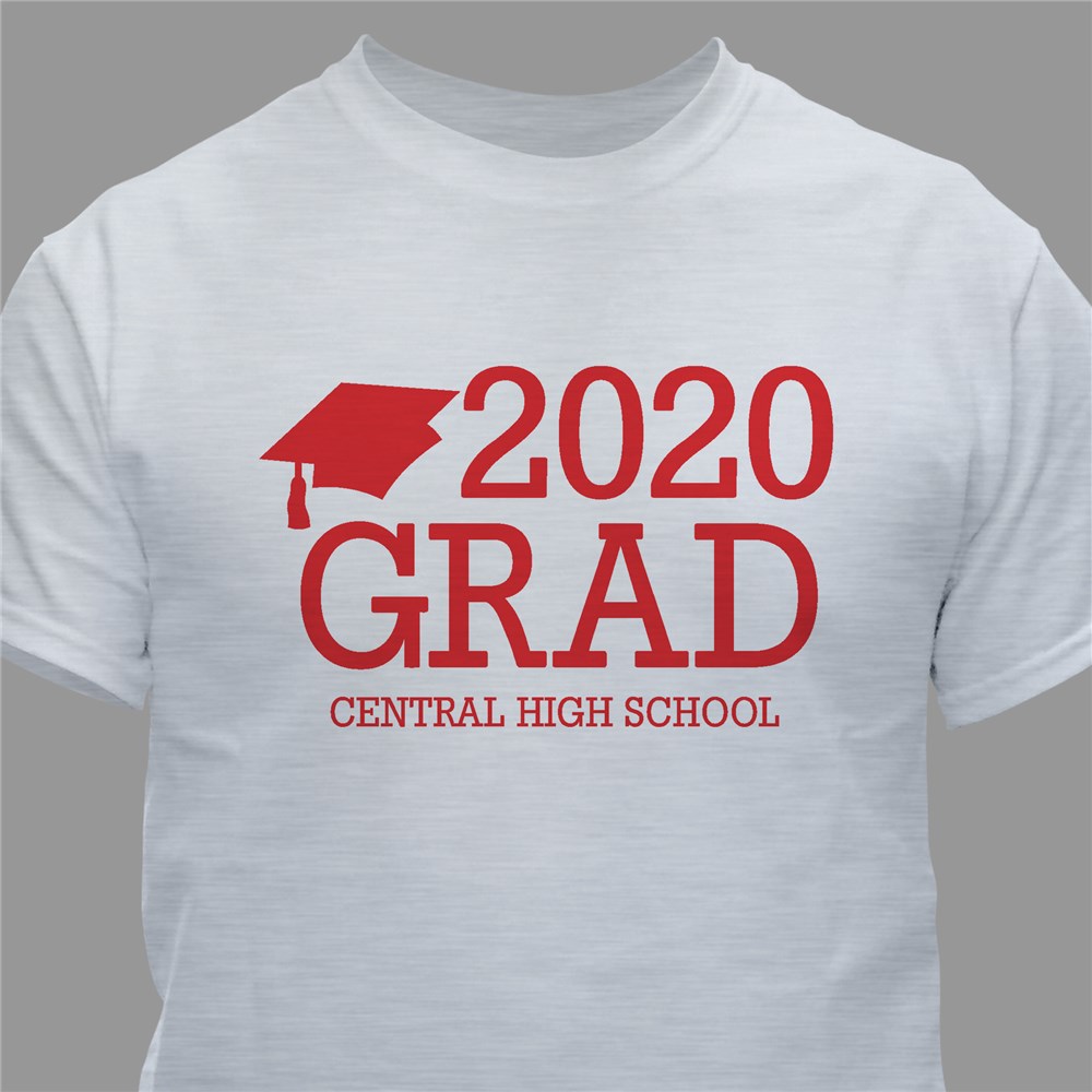 Personalized Grad T-Shirt | GiftsForYouNow