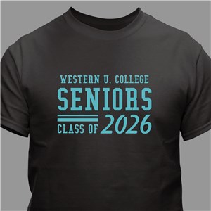 Personalized Seniors T-Shirt | Graduation T Shirts