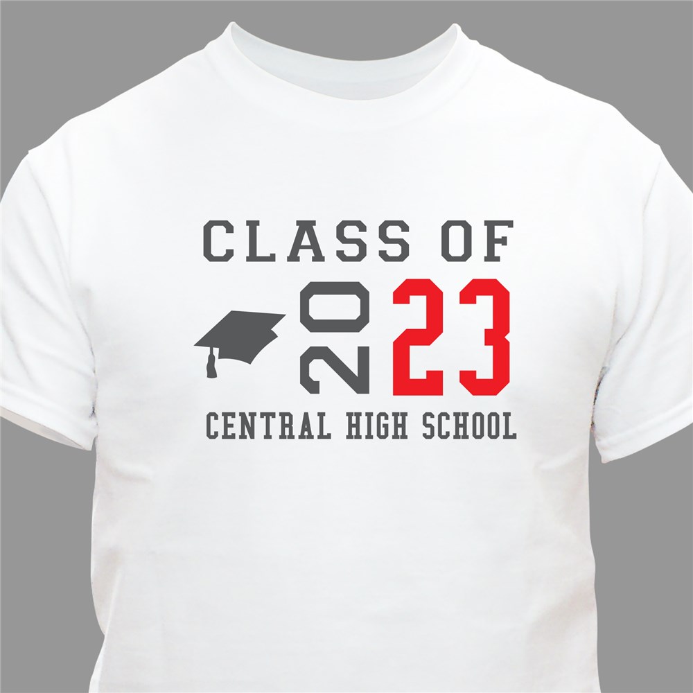 Personalized Class Of T-Shirt | Graduation Shirts
