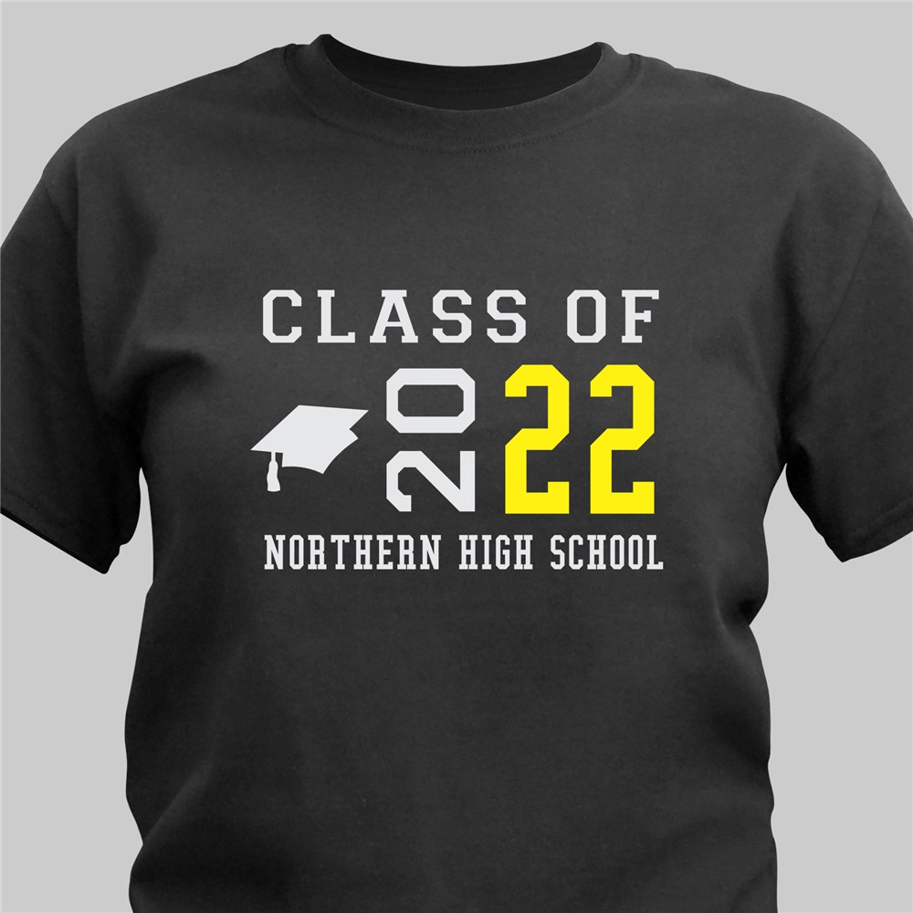 Personalized Class Of T-Shirt | Graduation Shirts
