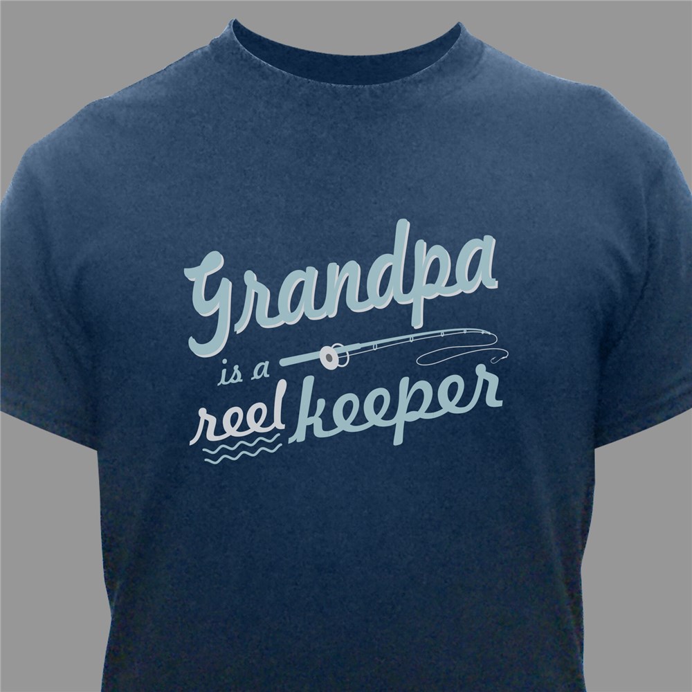 Personalized Reel Keeper T-Shirt | Dad Shirts