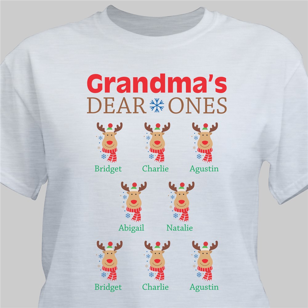 Personalized Deer Ones T-Shirt | Personalized Christmas T-Shirt