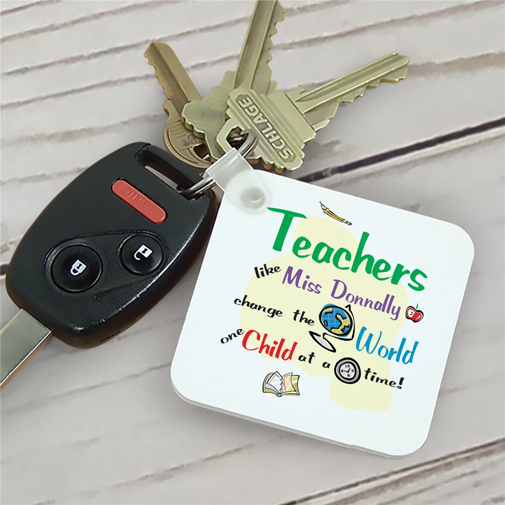 Personalized Gifts For Teachers | Teacher Keychain