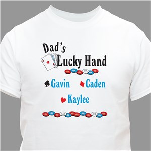 Personalized Card Player T-shirt | Personalized T-shirts