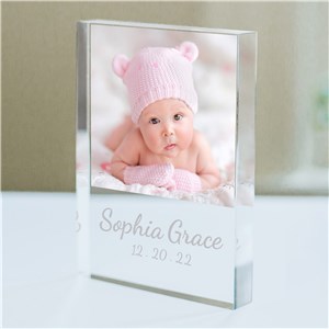 Personalized Photo Baby Keepsake | Personalized Baby Photo Gifts