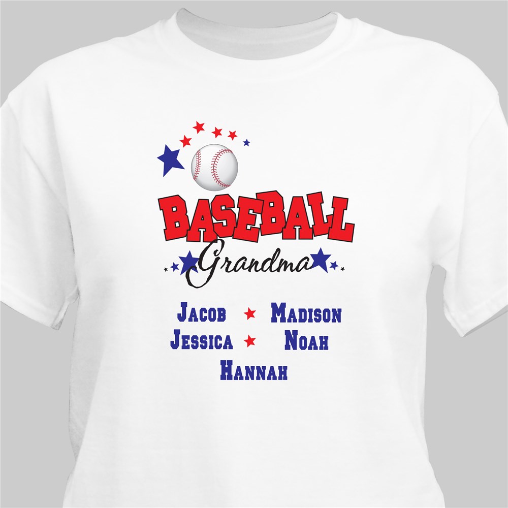 Personalized Baseball TShirt GiftsForYouNow