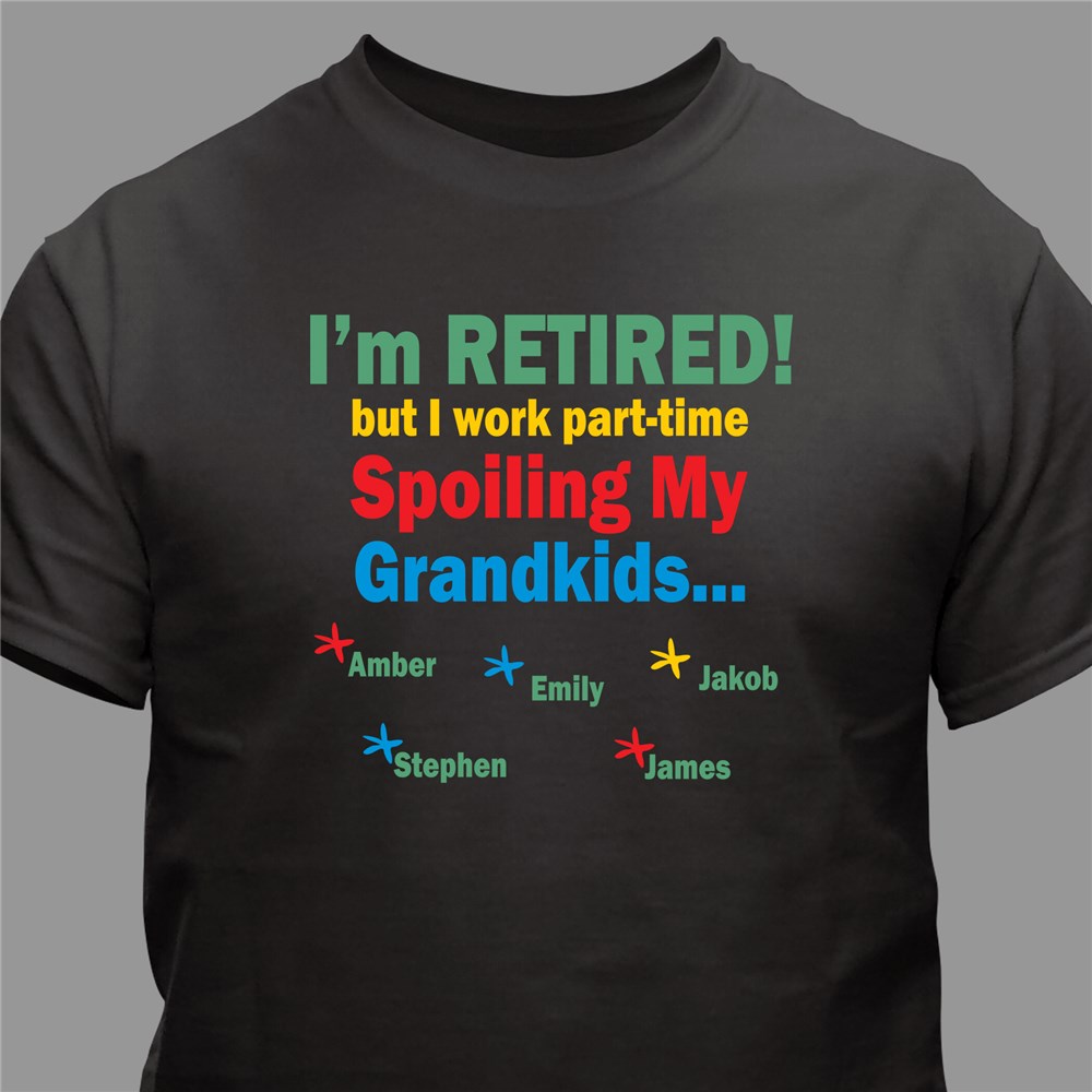 Personalized Grandpa Retirement Shirt