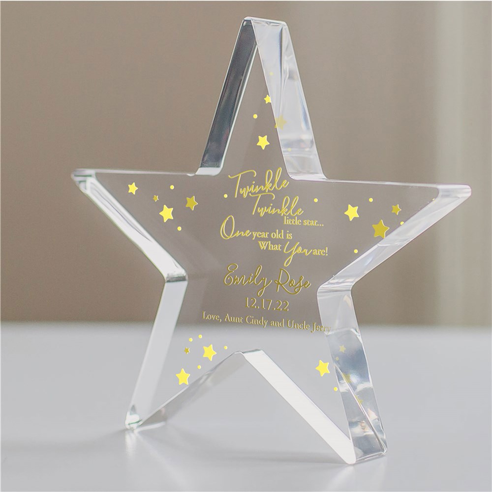 Personalized Twinkle Twinkle Star | Personalized Birthday Gifts For Kids