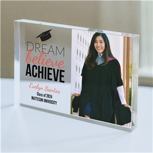 Personalized Dream Photo Keepsake | Personalized Graduation Gifts