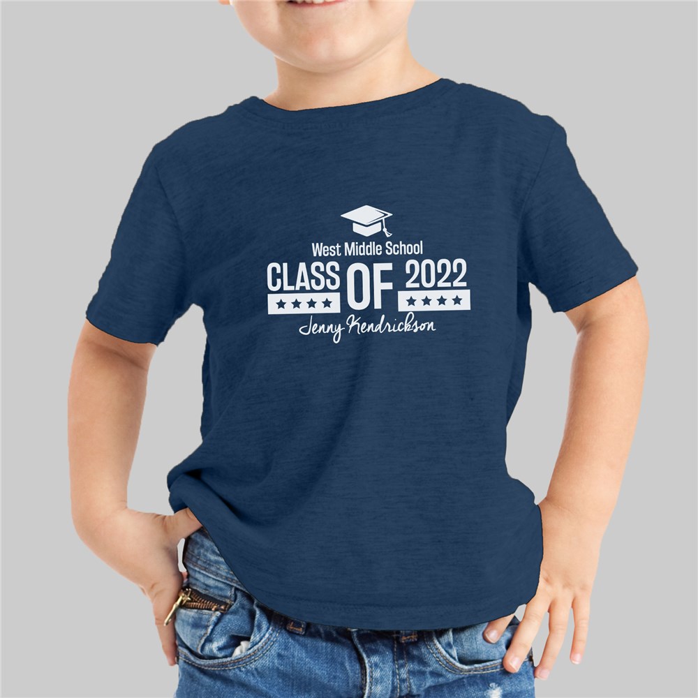 Personalized Class of Cap Youth T-Shirt 312591YX