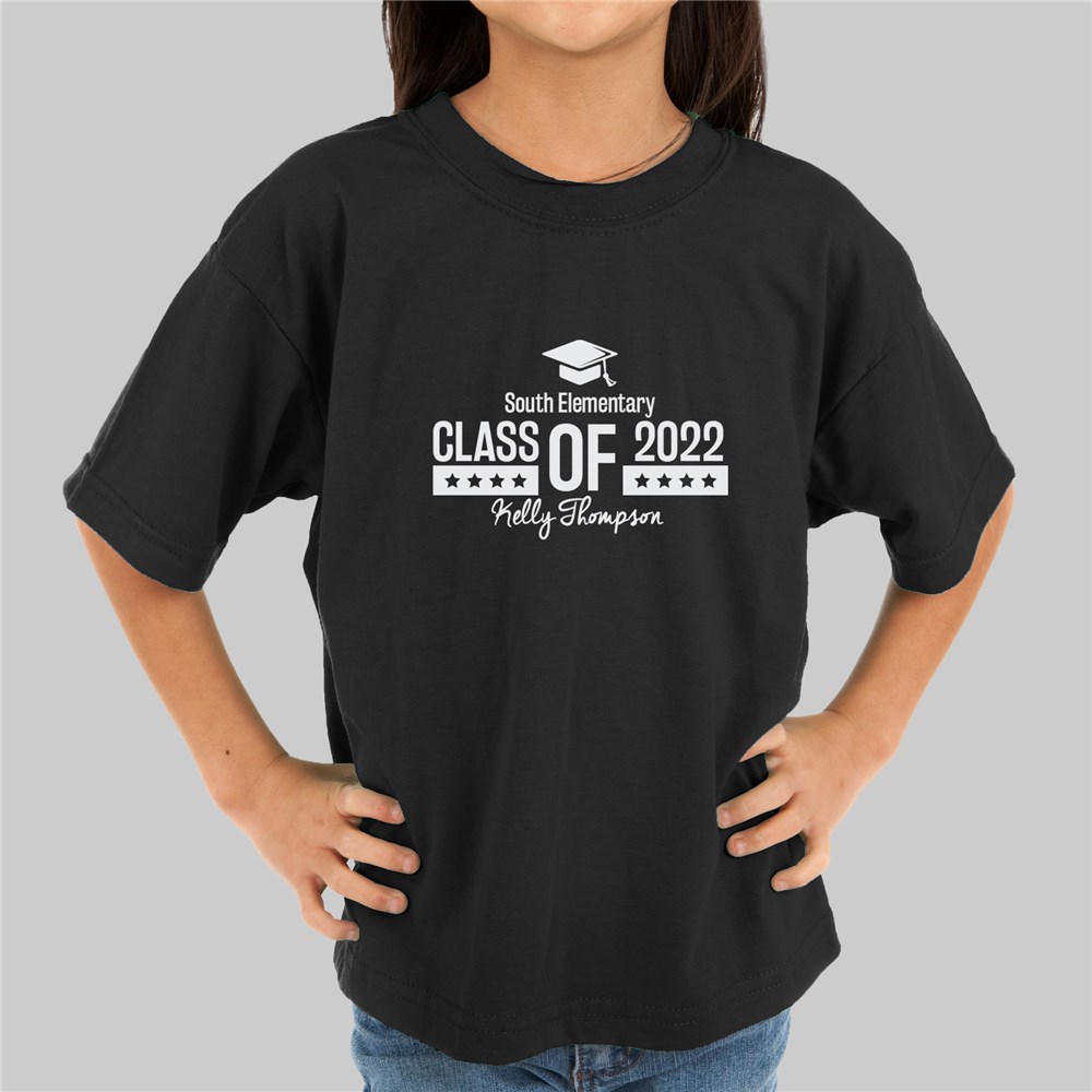 Personalized Class of Cap Youth T-Shirt 312591YX