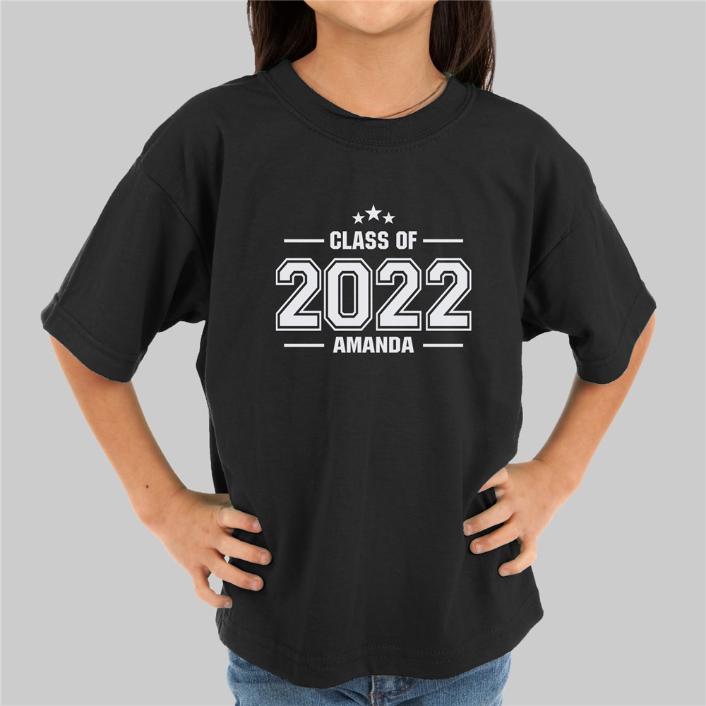 Personalized Stars Class of Youth T-Shirt  312592YX
