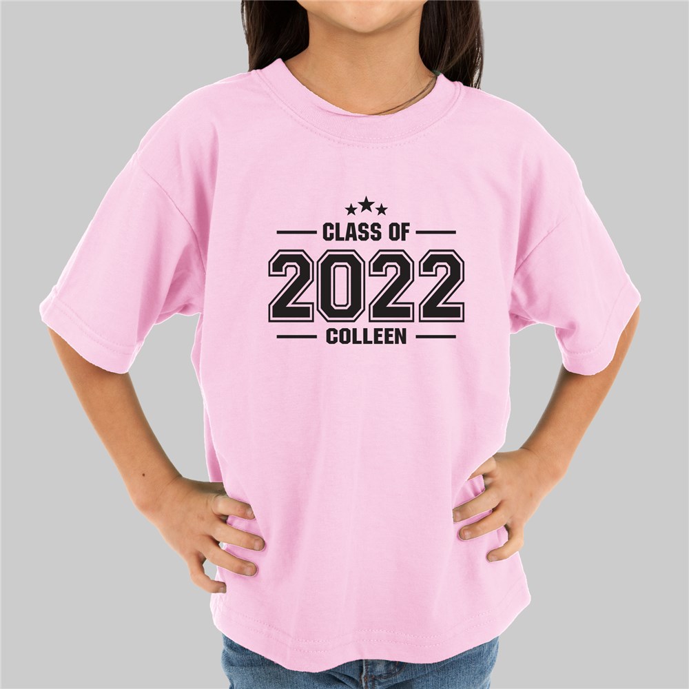 Personalized Stars Class of Youth T-Shirt  312592YX