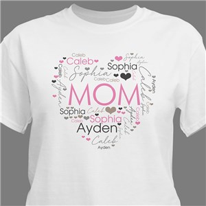 Personalized Word-Art T-Shirt for Her