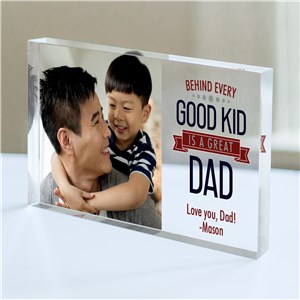 Behind Every Good Kid Personalized Acrylic Keepsake 3145464