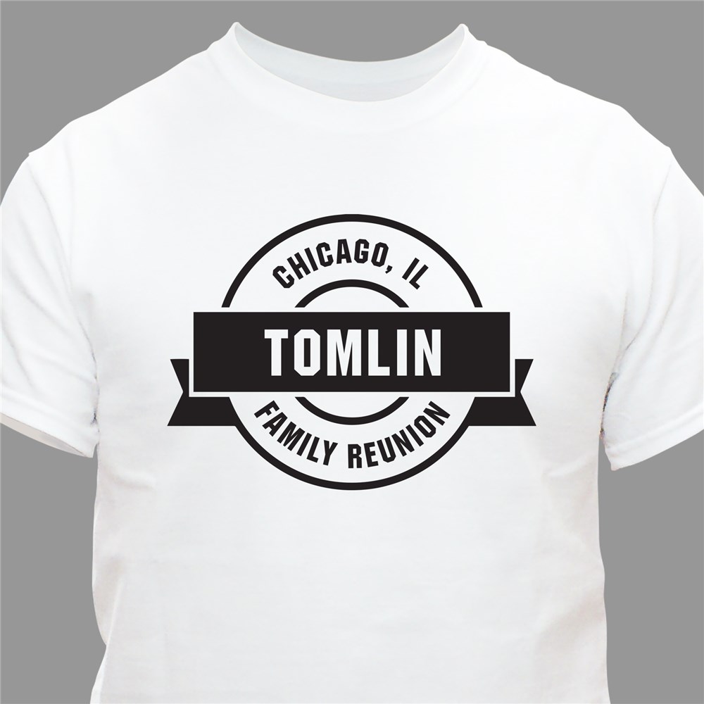 Family Reunion T Shirt Design Template