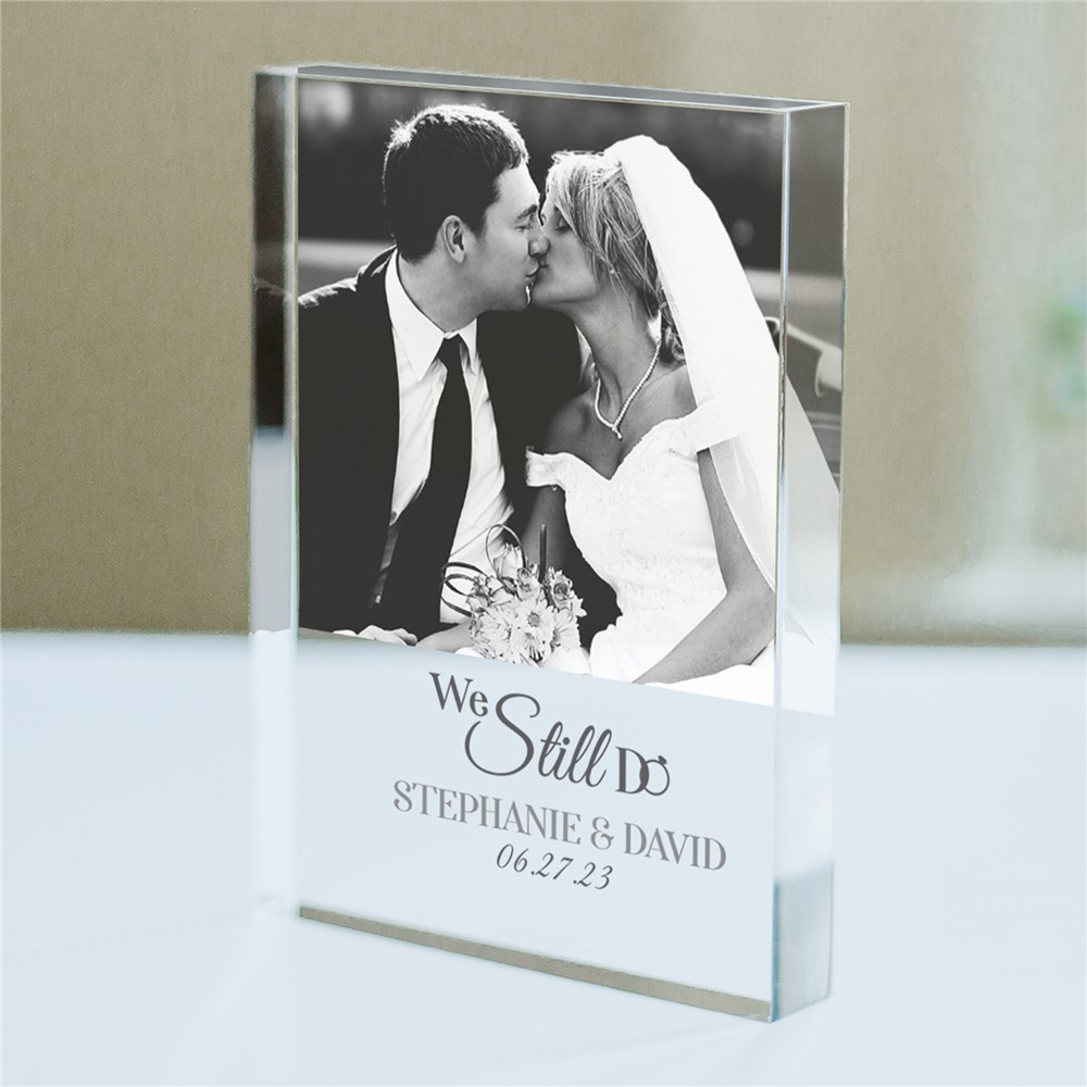 Wedding Photo Gift | Engraved Anniversary Album
