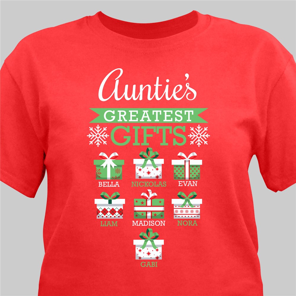 Personalized Christmas Shirt | Greatest Gifts Shirt for Holidays