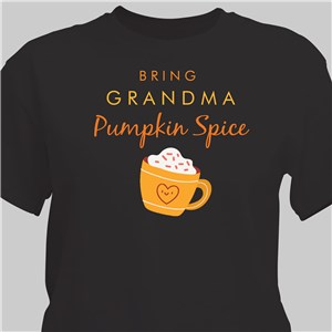 Pumpkin Spice T-Shirt | Personalized Pumpkin Spice Shirt