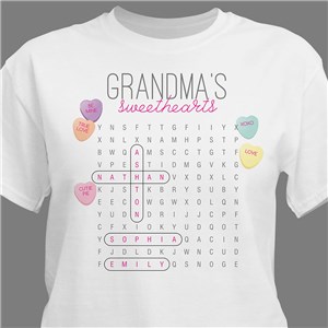 Personalized Gifts For Grandma | Word Search Apparel