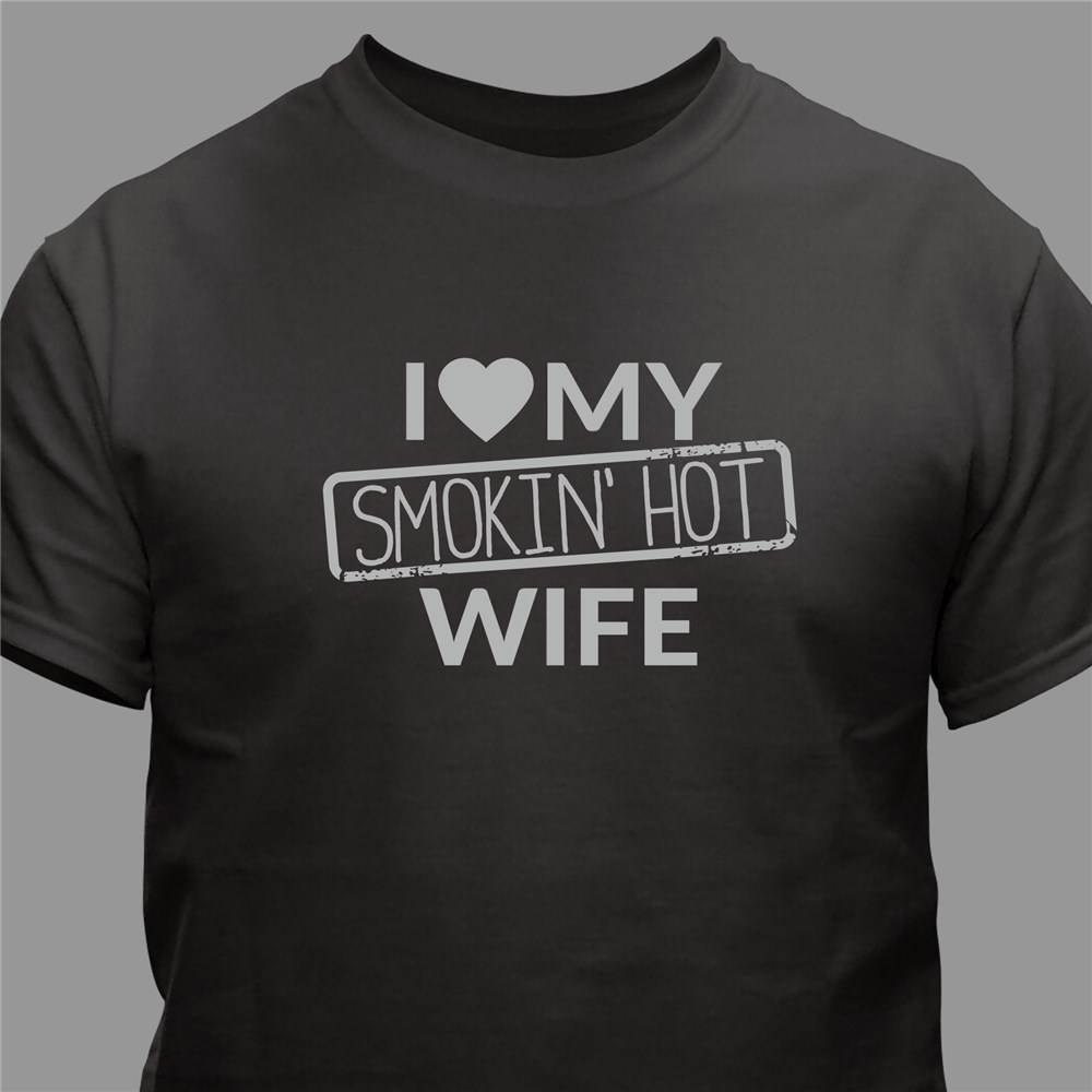 Romantic Shirt For Valentine's Day | I Love My Wife Apparel